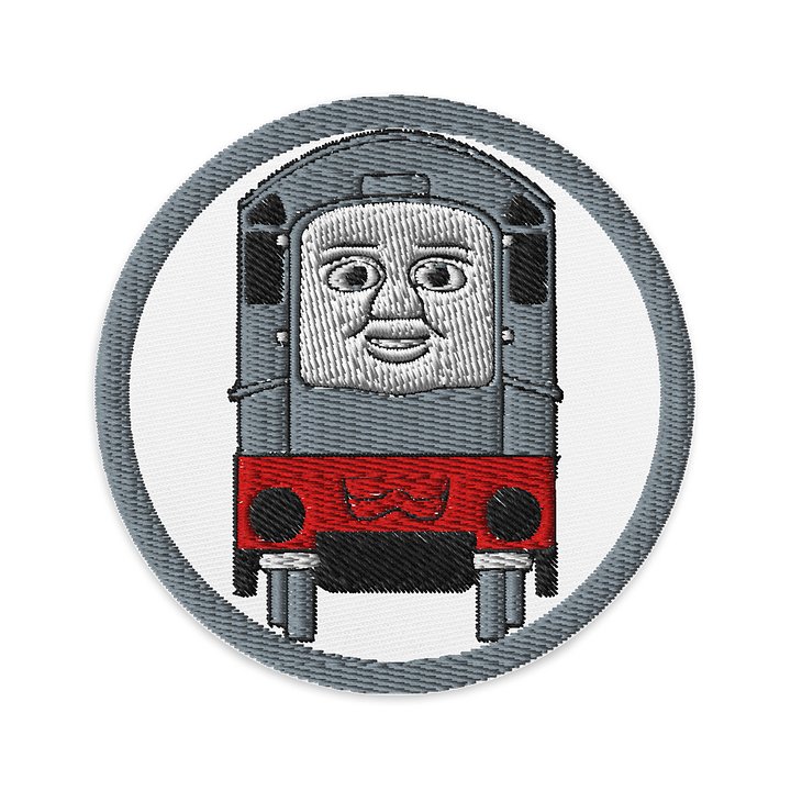 Dennis Front View Embroidered Patch product image (1)