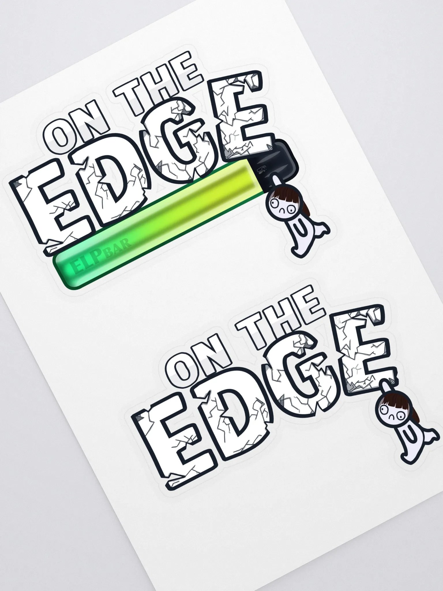 On The Edge Stickers product image (1)