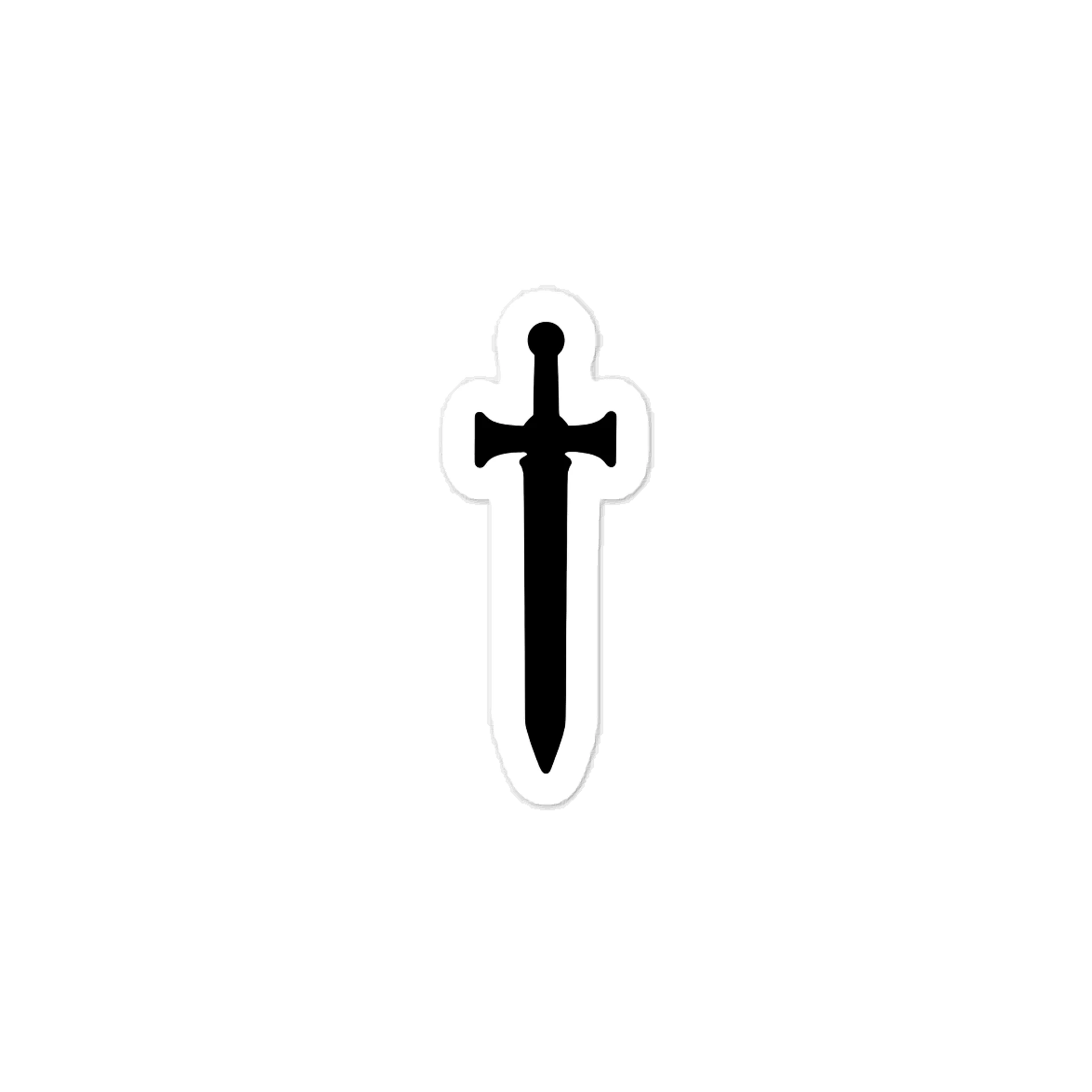 ONE KING Crusader Oakeshott Silhouette Vinyl Decals product image (1)