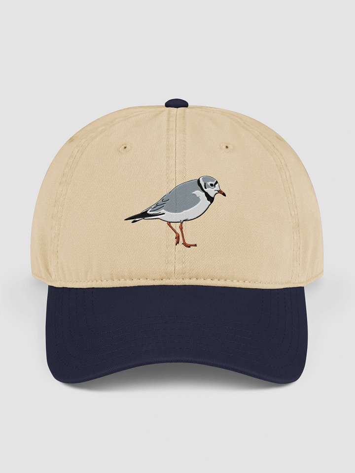Piping Plover Embroidered Garment Washed Baseball Cap product image (5)