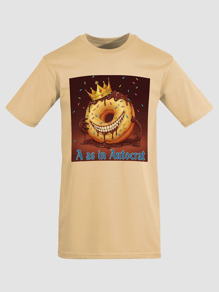 A as in autocrat men`s premium heavyweight t-shirt by dark alphabet product image (1)