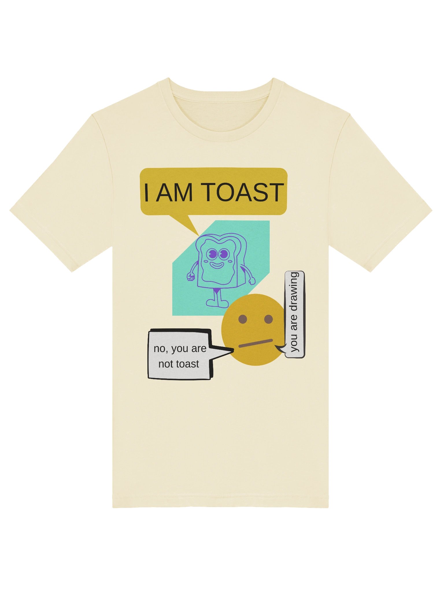 I Am Toast T-Shirt product image (6)
