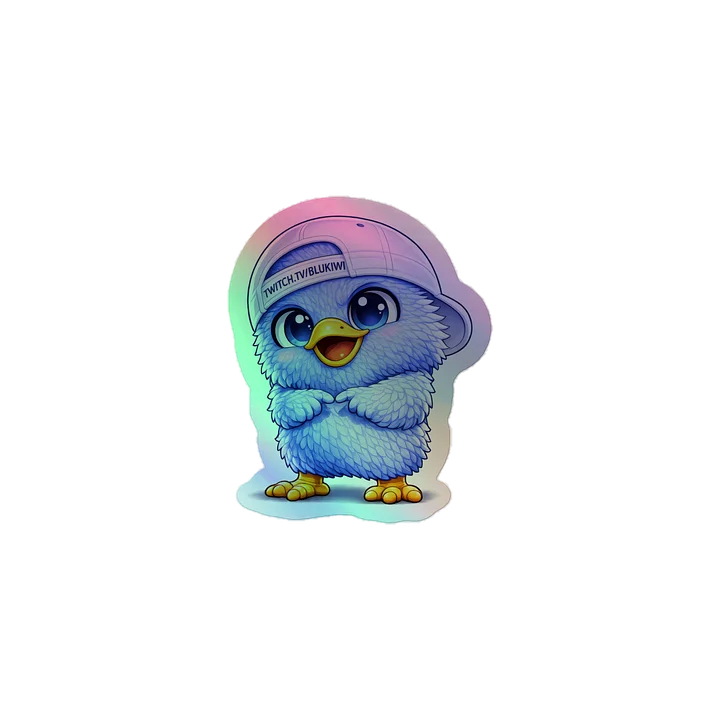 Kiiwi Chibi Holo Sticker product image (1)