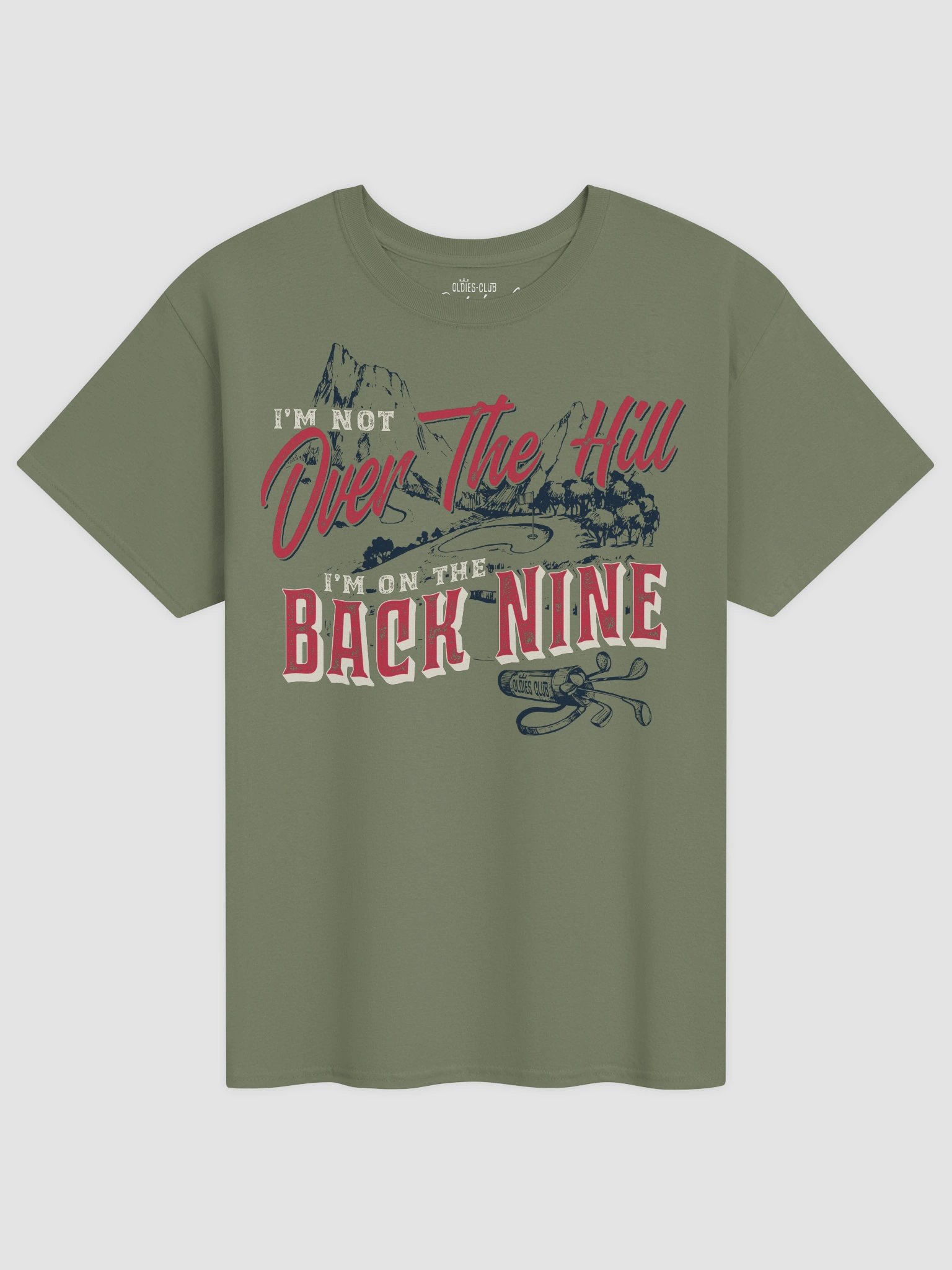 I'm Not Over The Hill, I'm On The Back Nine T-Shirt product image (3)