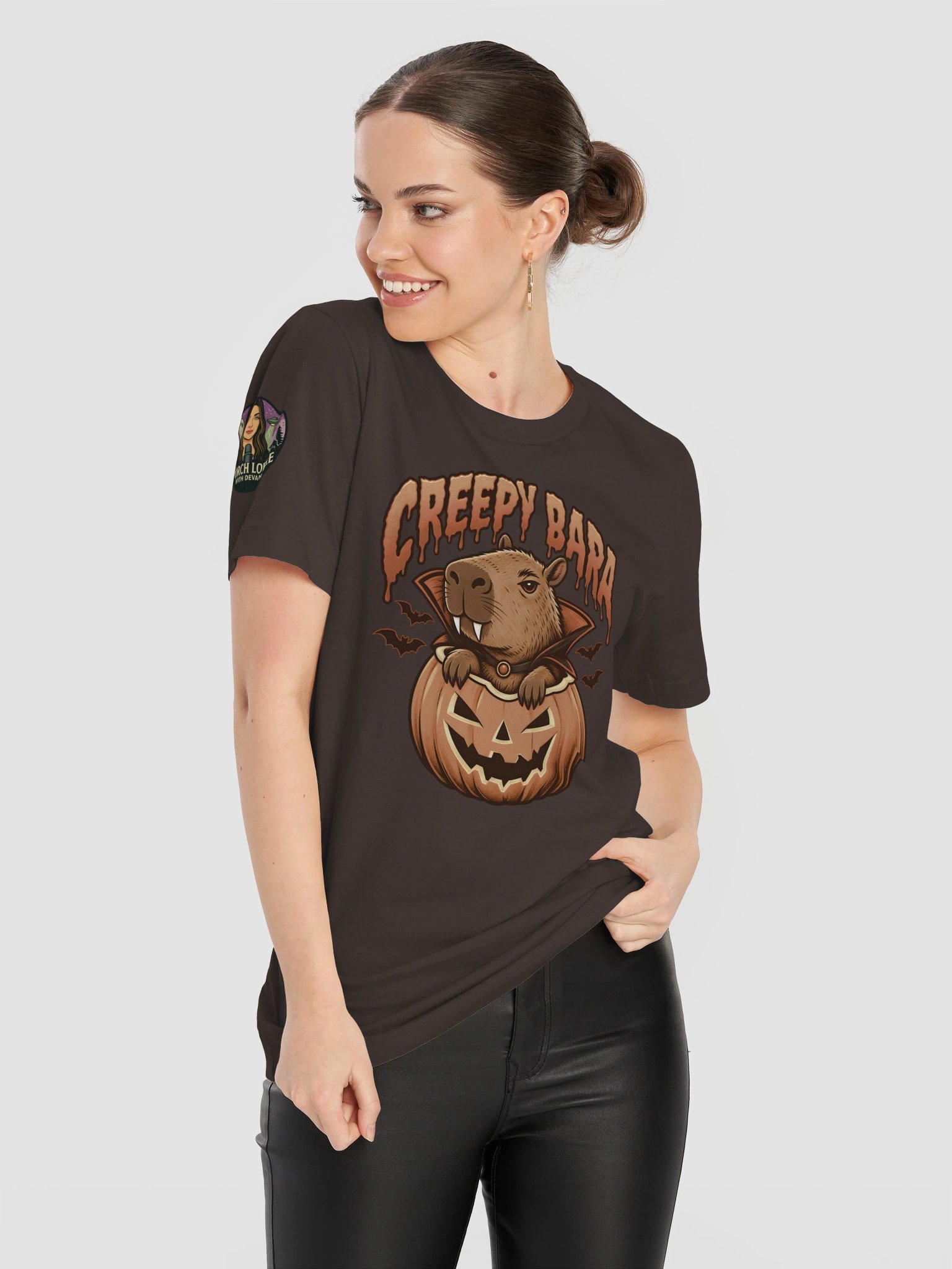 LIMITED EDITION-HALLOWEEN *CREEPY BARA* SOFT T-SHIRT product image (43)