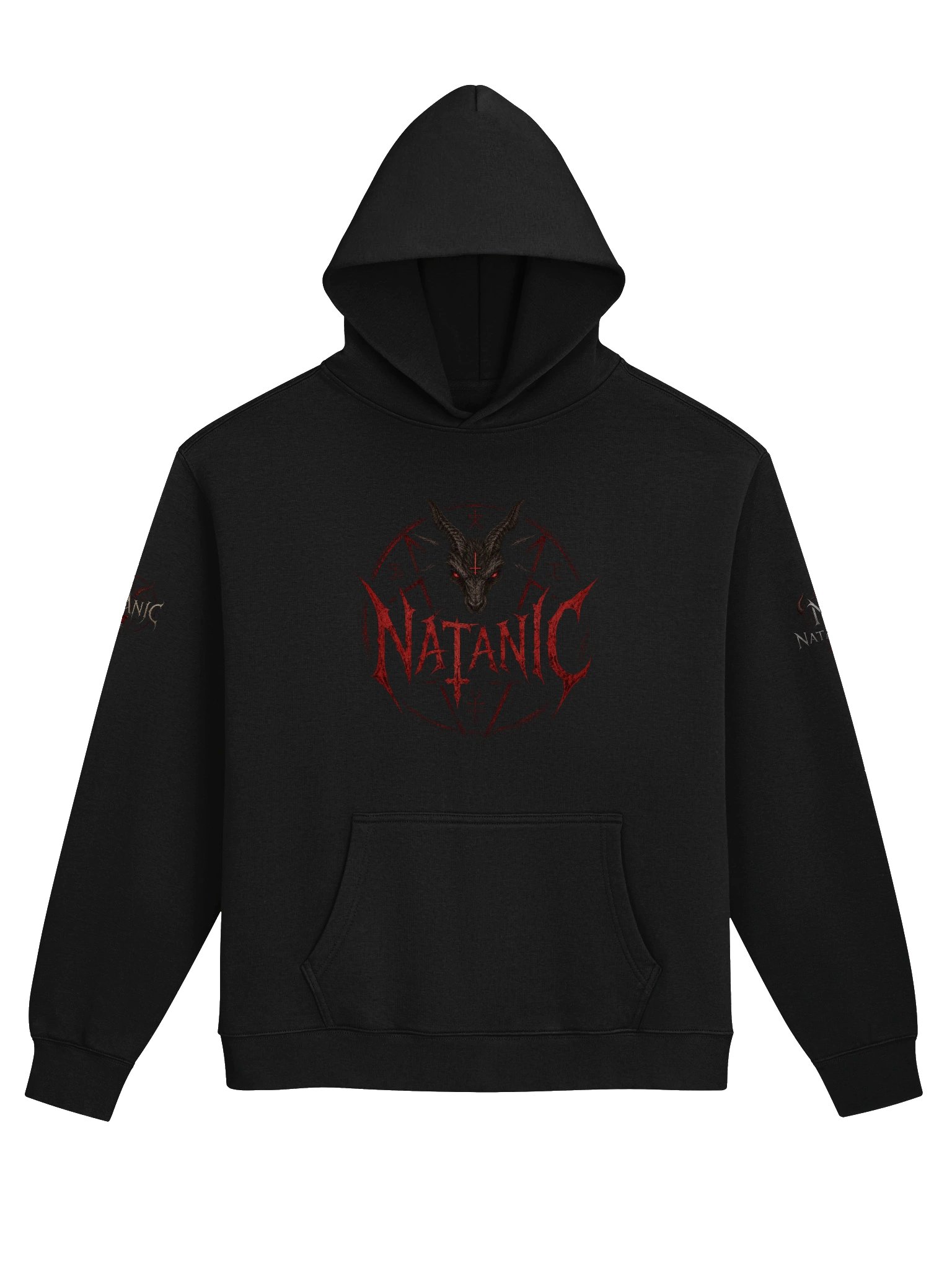 Infernal Sigil Oversized Hoodie — AS Colour x Natanic product image (2)