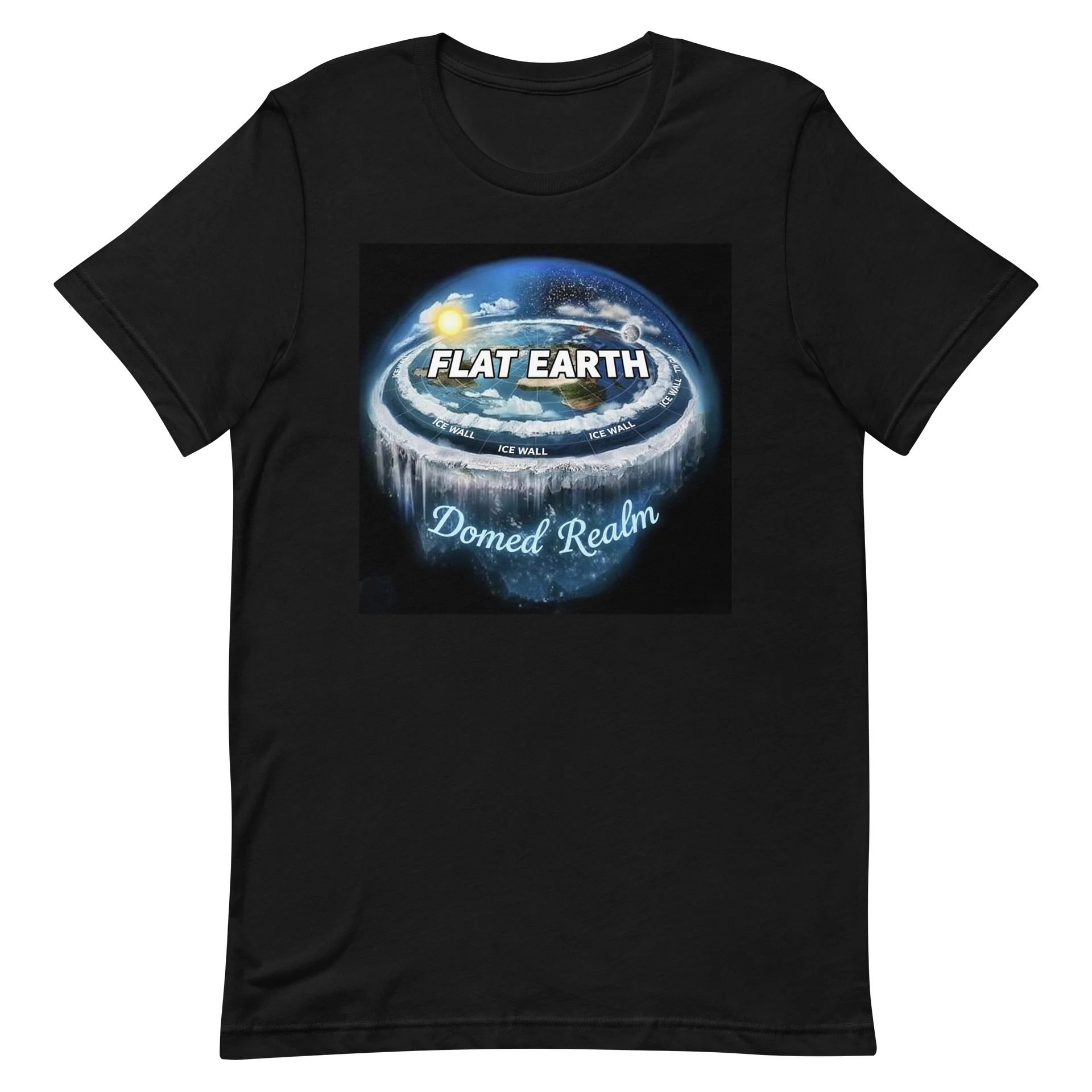 Domed Realm Flat Earth T-Shirt product image (2)