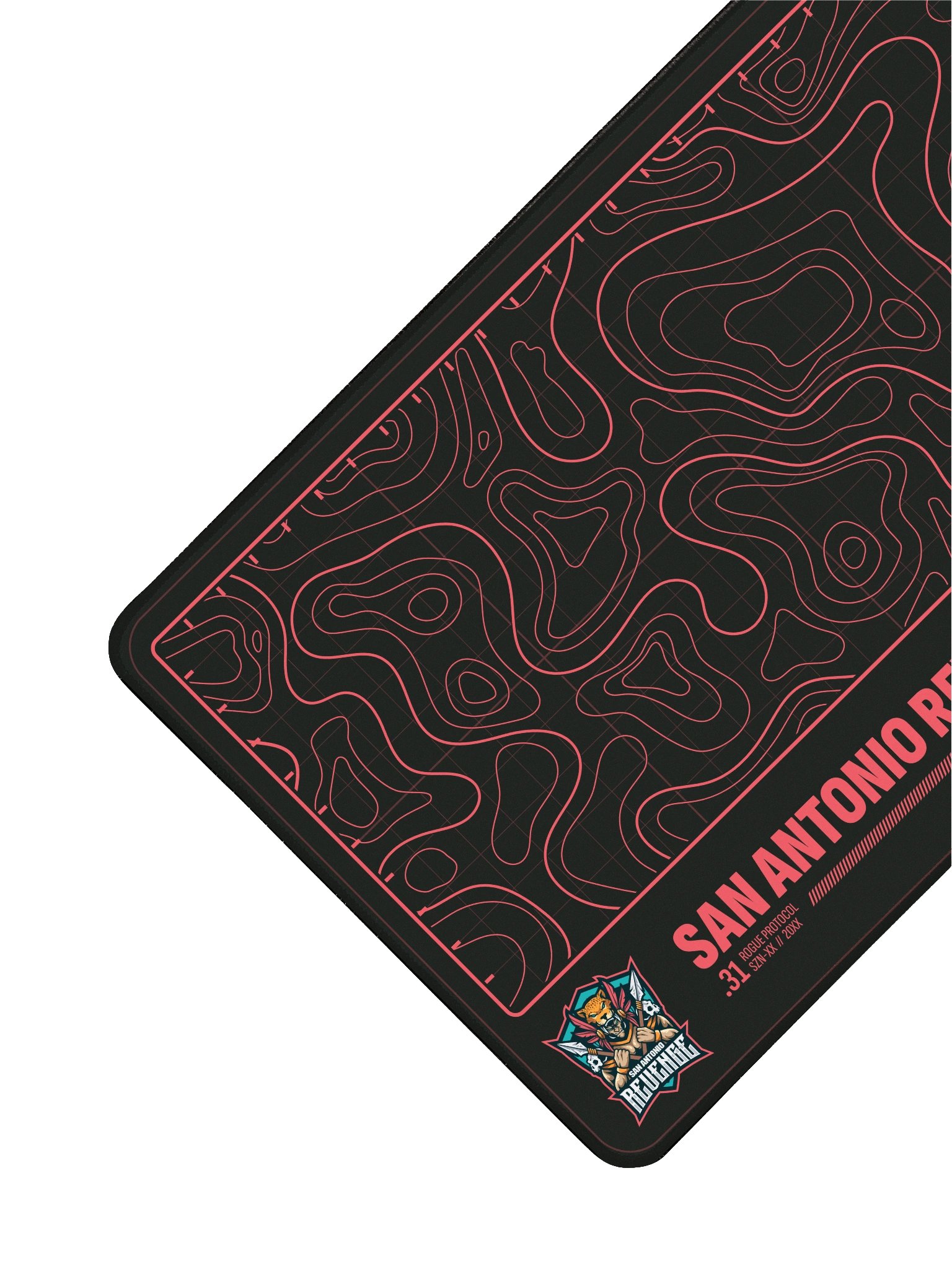 San Antonio Revenge Map Desk Mat product image (3)