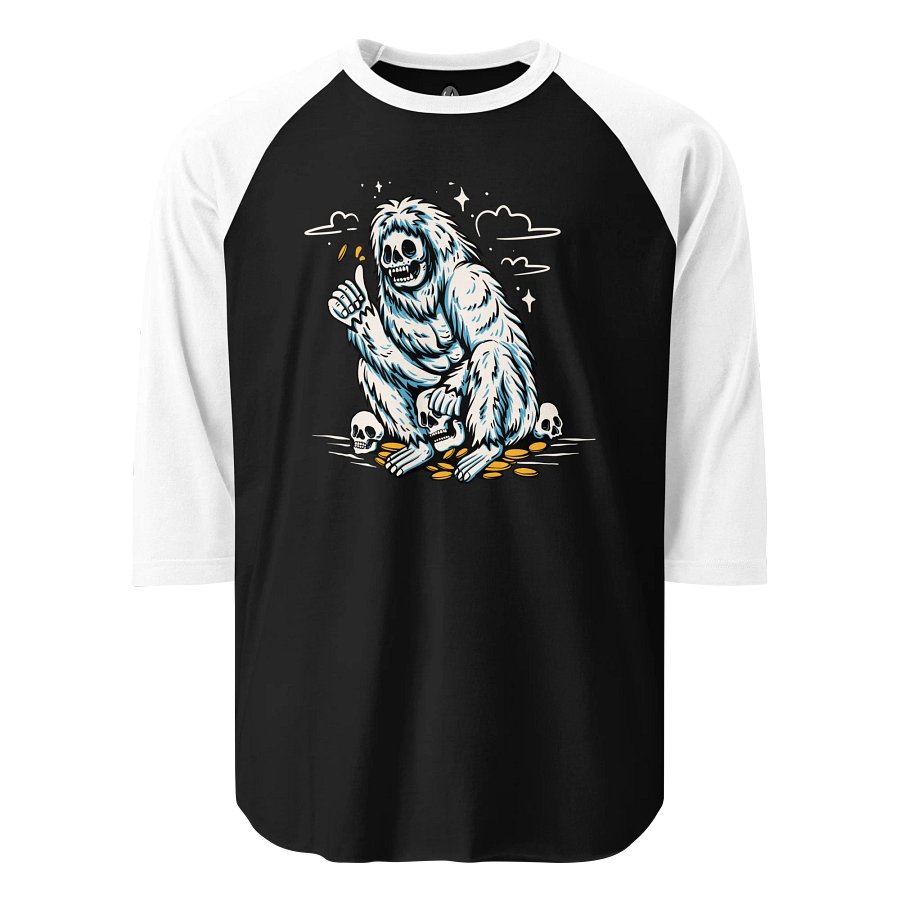 Cursed by Greed Raglan Tee product image (1)