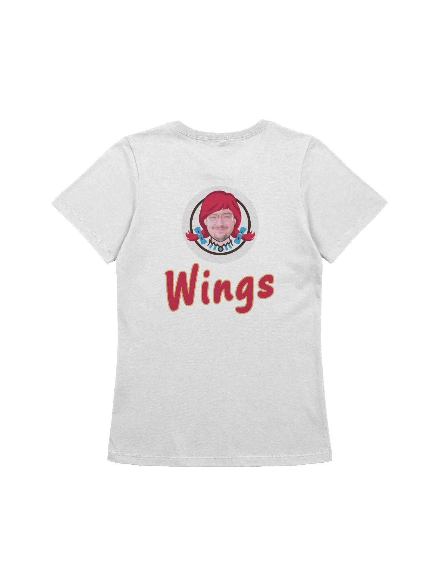 [WOR Shop] Wings Chili - Women's Graphic Tee [black letters] product image (1)