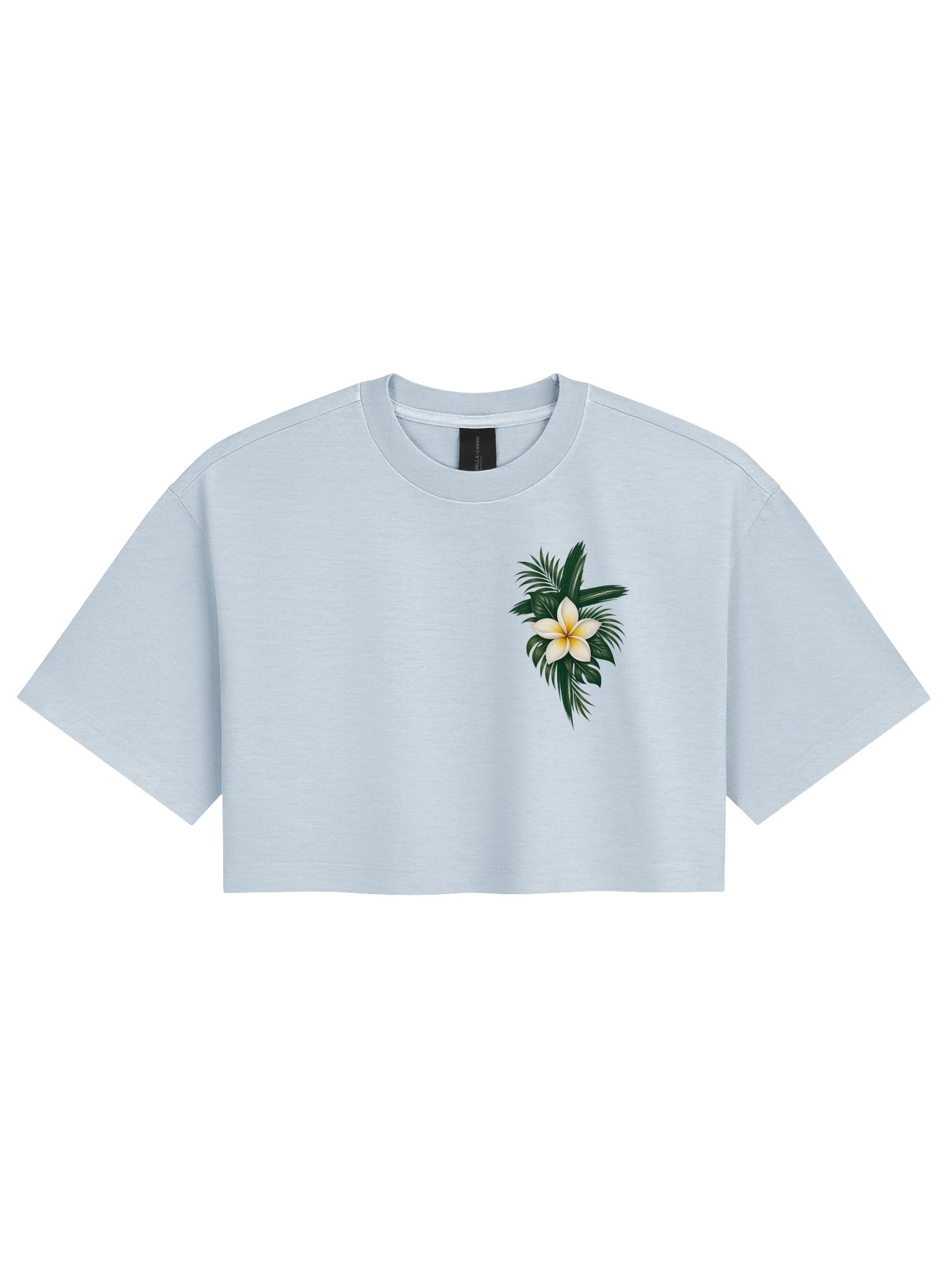 "She is Deserving" Affirmation Dye Cropped Tee product image (3)
