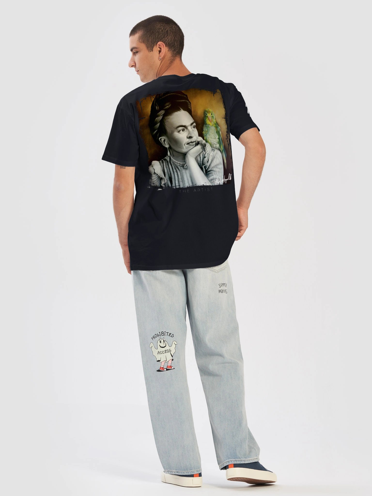 THE ARTIST — Frida-BACK PRINT | Mike Comp Artist Series product image (14)