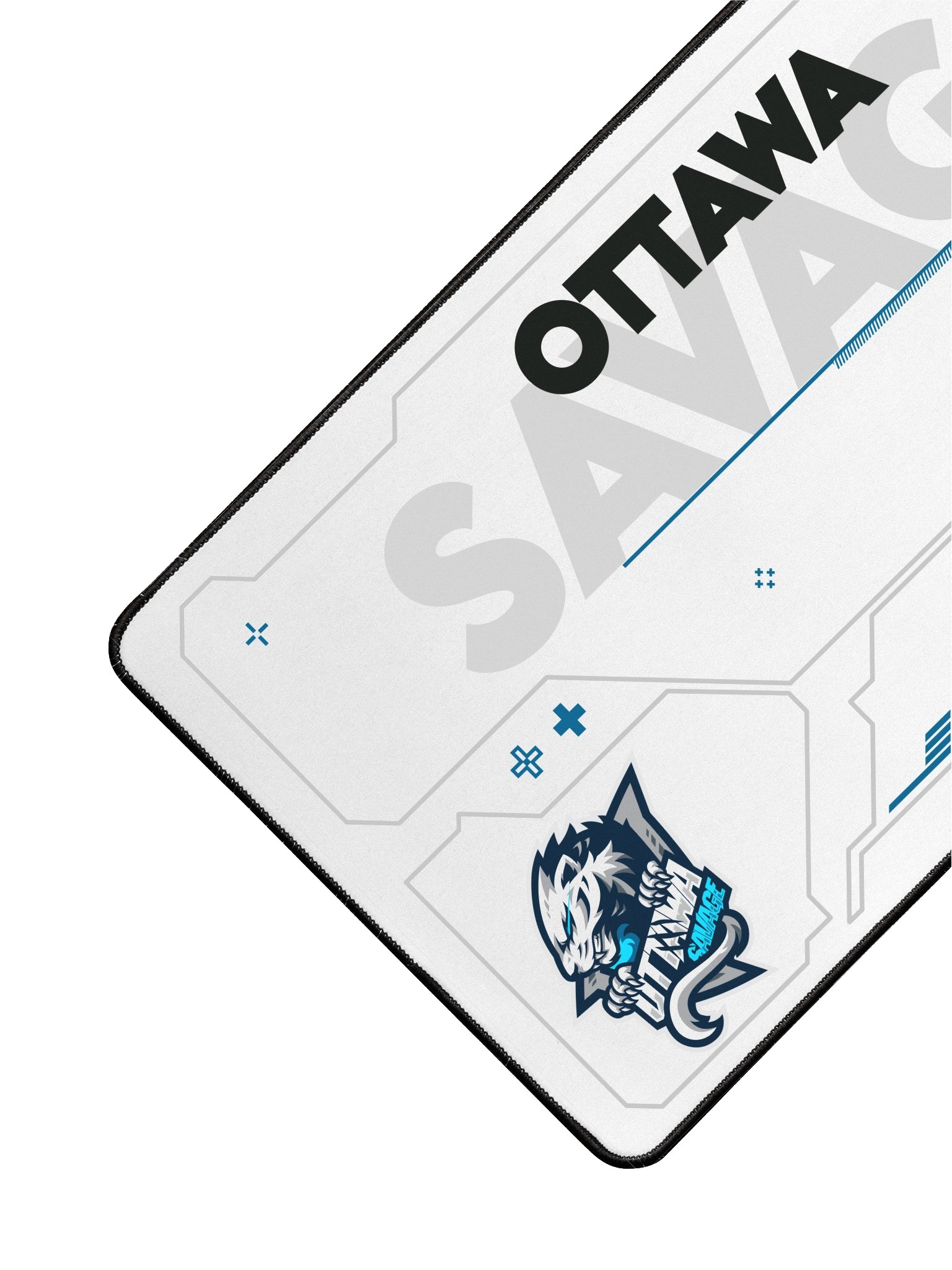Ottawa Savage White Desk Mat product image (3)