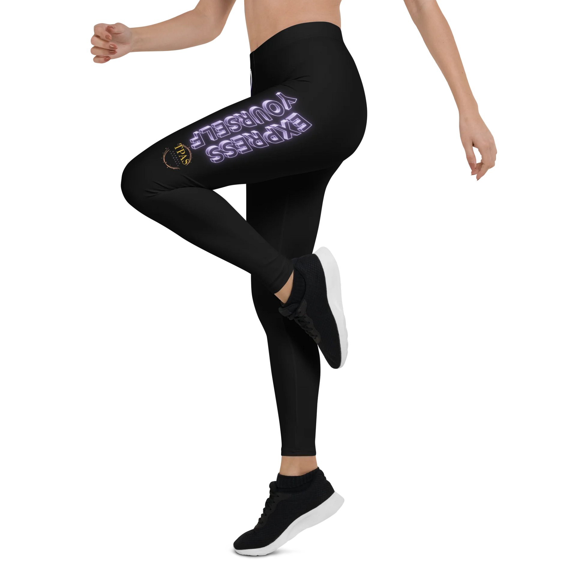 Midnight Glow Express Yourself Leggings (Purple) product image (5)
