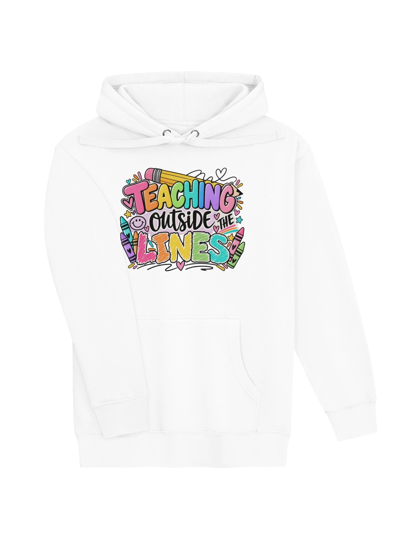 Teaching Outside the Lines Hoodie product image (9)