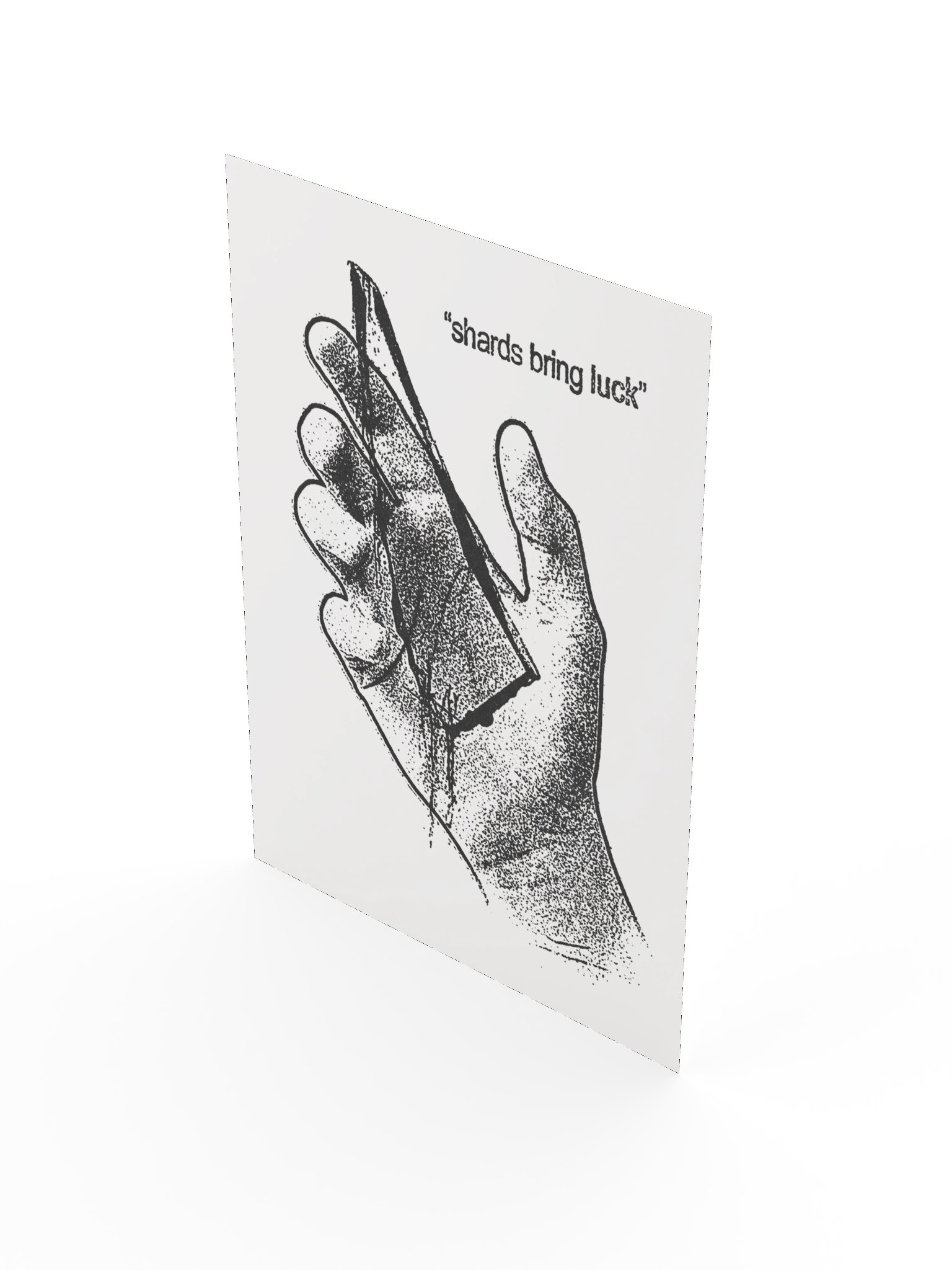 SHARDS BRING LUCK POSTER product image (14)