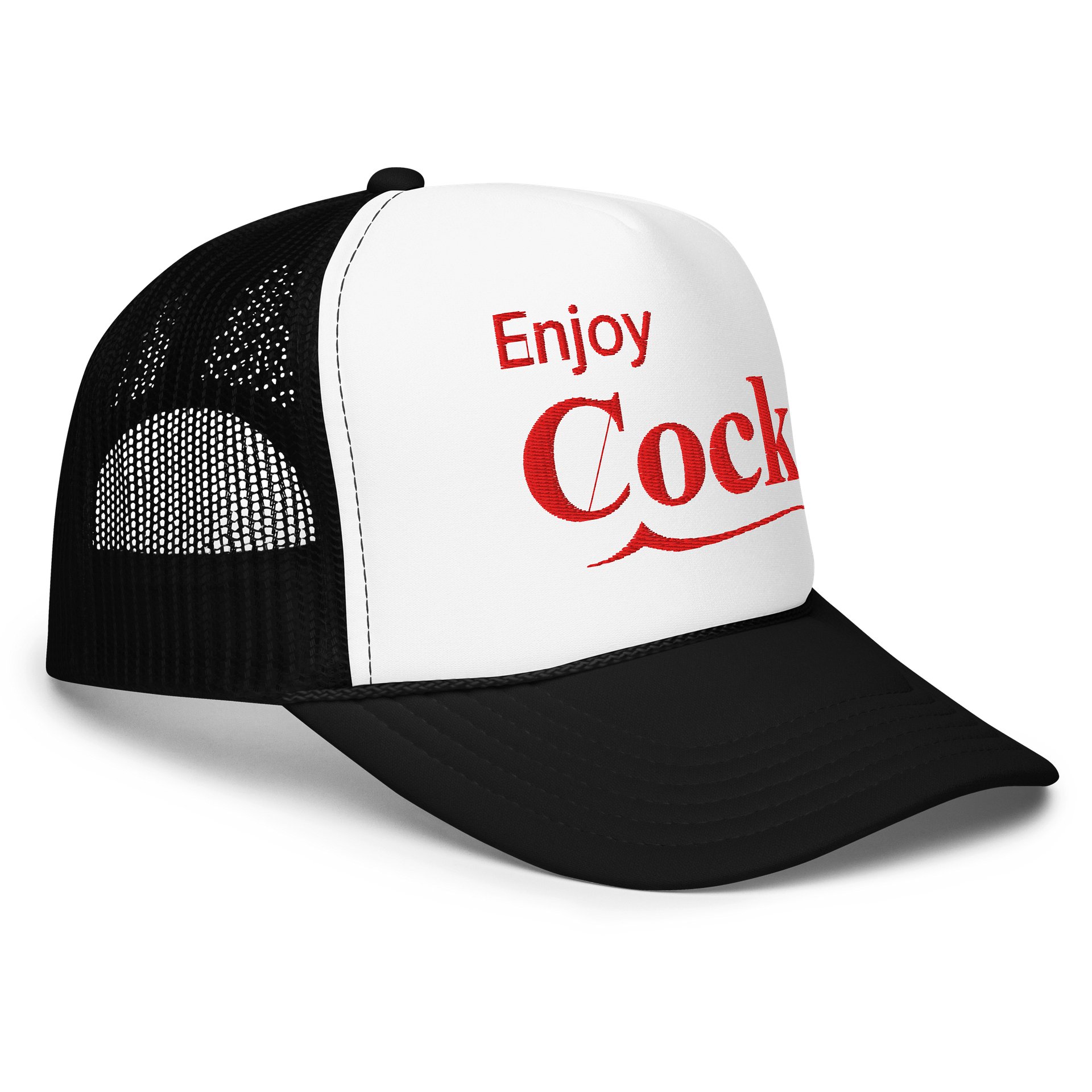 ENJOY COCK Foam Trucker Hat product image (3)