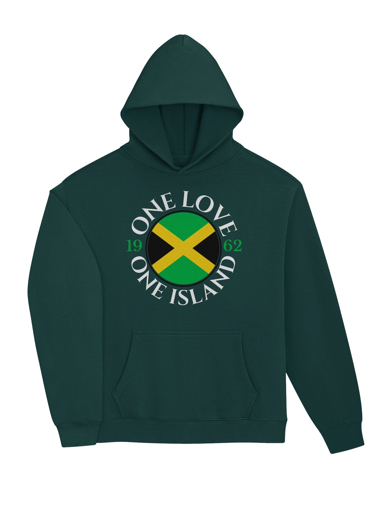 One Love One Jamaica Unisex Oversized Hoodie product image (3)