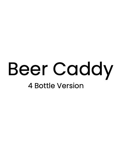 4 Bottle Beer Caddy - Full Plans product image (1)