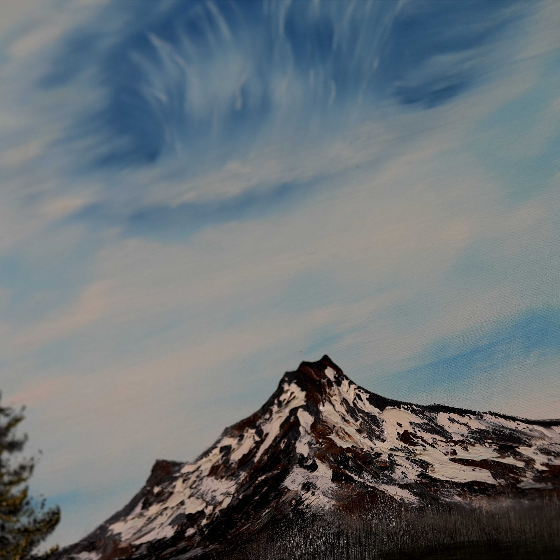 The Fallstreak Mountain (Original) 18x24 Canvas product image (2)