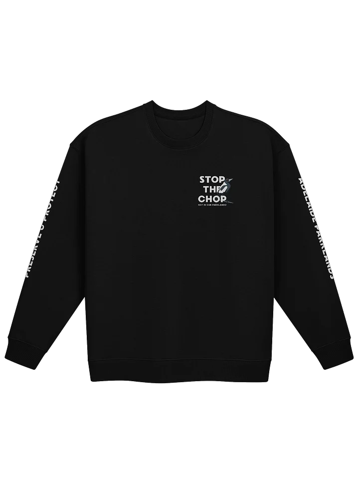 STOP THE CHOP | Magpie | Unisex | Premium Organic Oversized Sweatshirt product image (2)