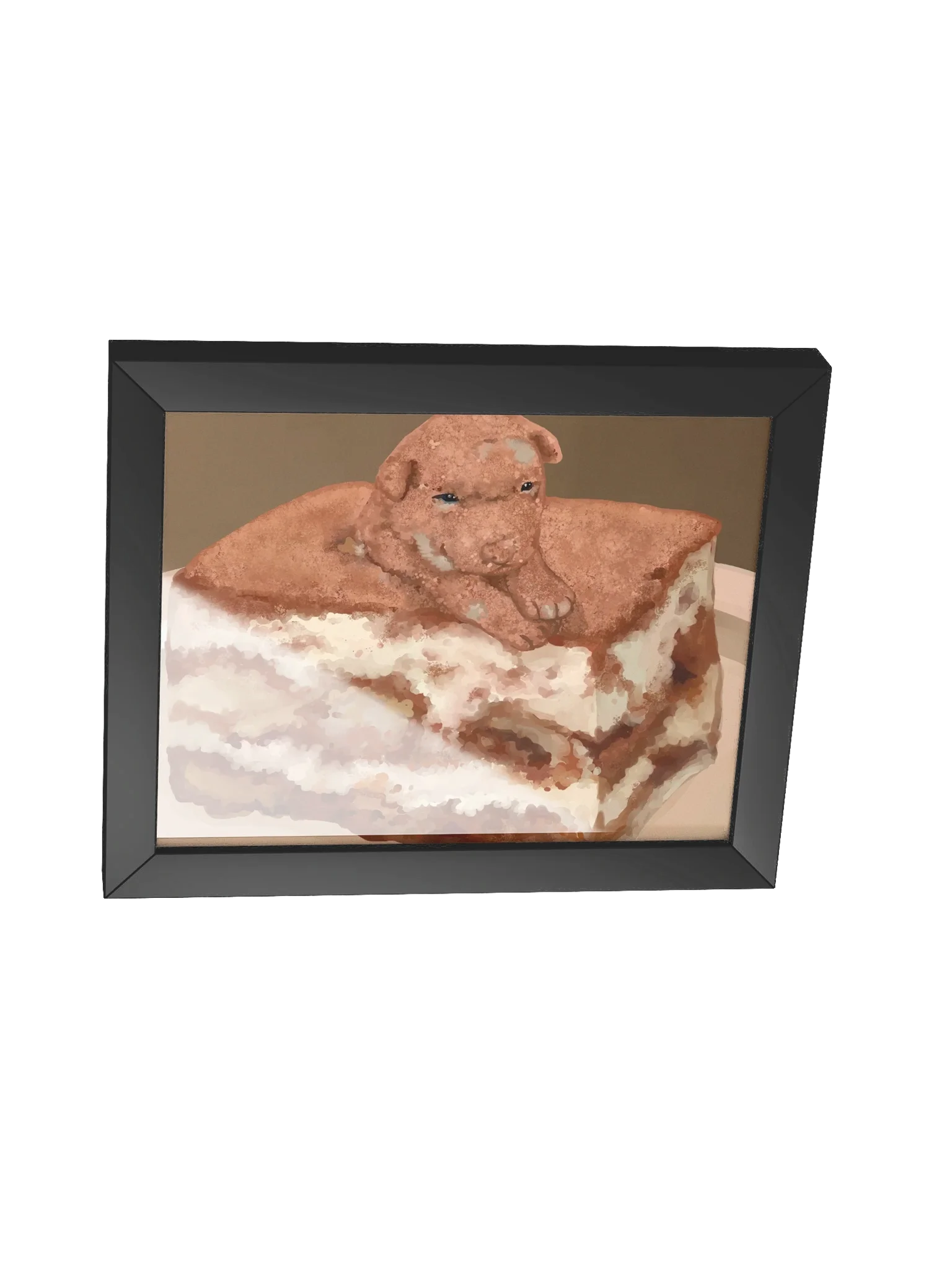 Tiramisu framed poster product image (2)