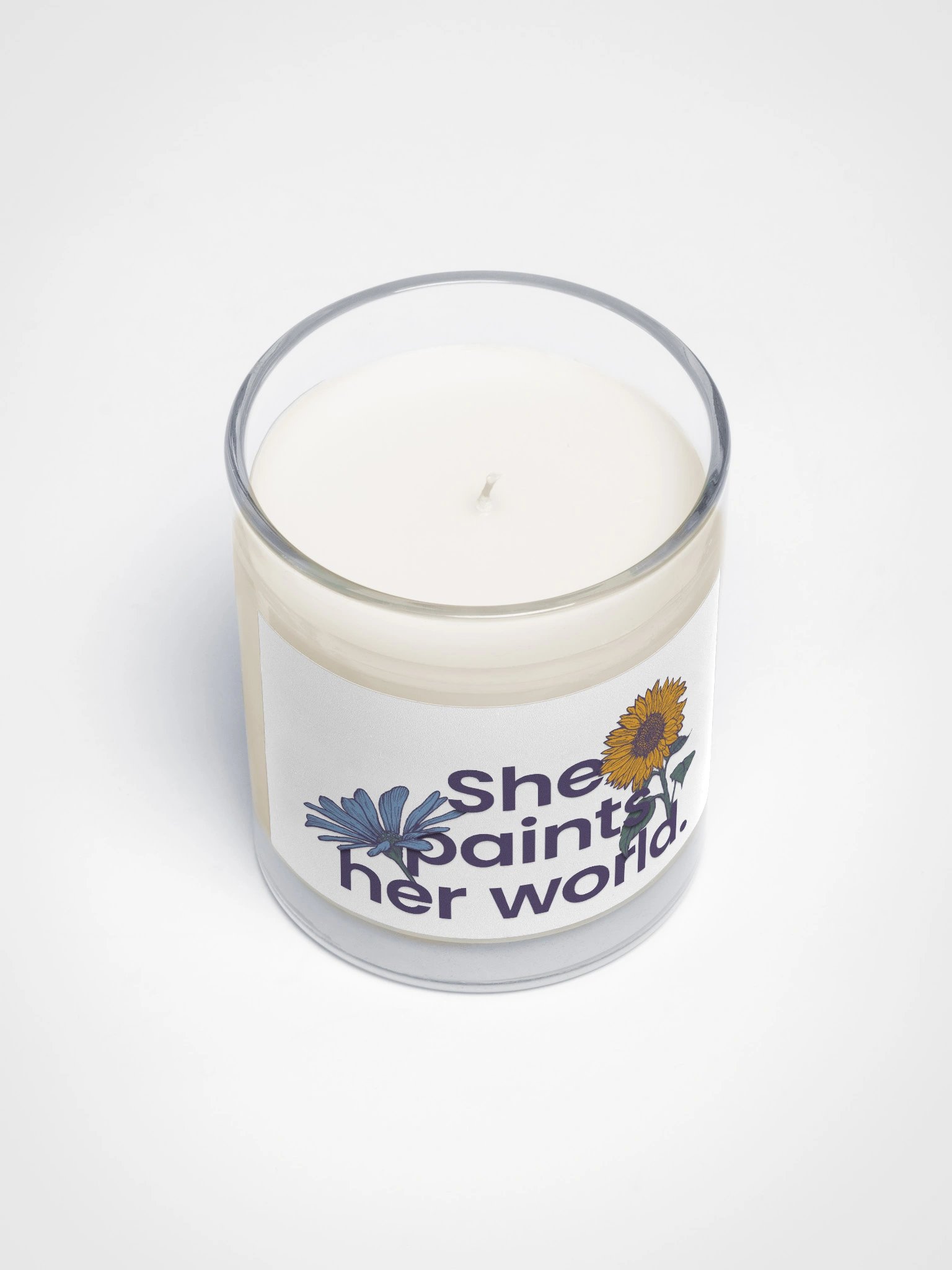 She Paints Soy Wax Candle product image (3)