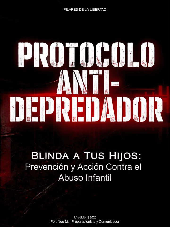 Protocolo Anti-Depredador - Blinda a Tus Hijos: Señales, Prevención y Acción Contra el Abuso Infantil product image (1)