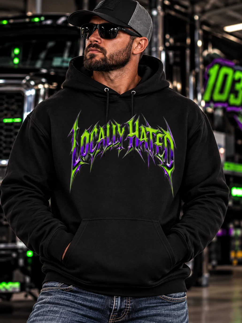 LOCALLY HATED HOODIE product image (1)