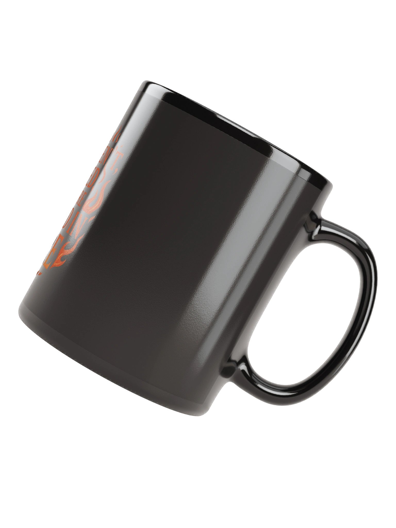 ☕ Forged in Fire – Black Flame Mug 🔥 product image (5)