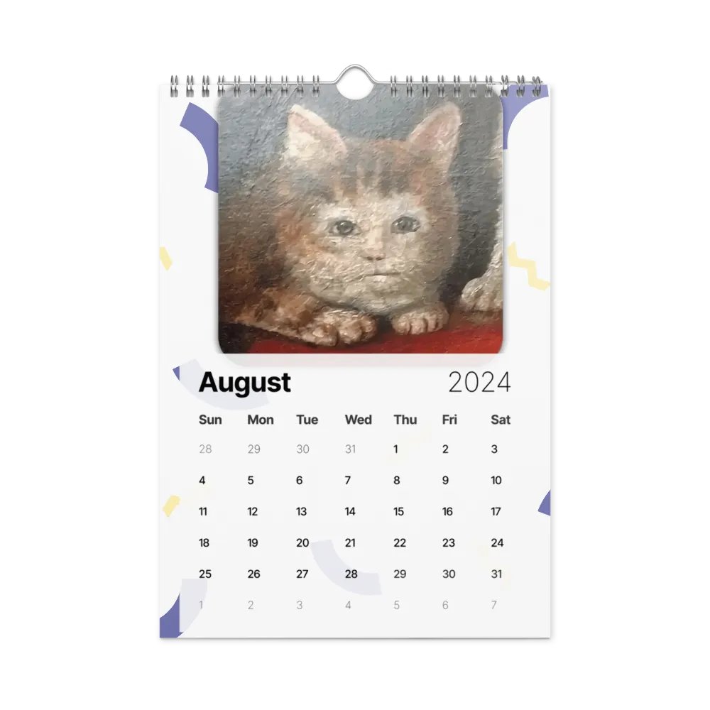 Wall Calendar (2024): Meme Cats product image (4)