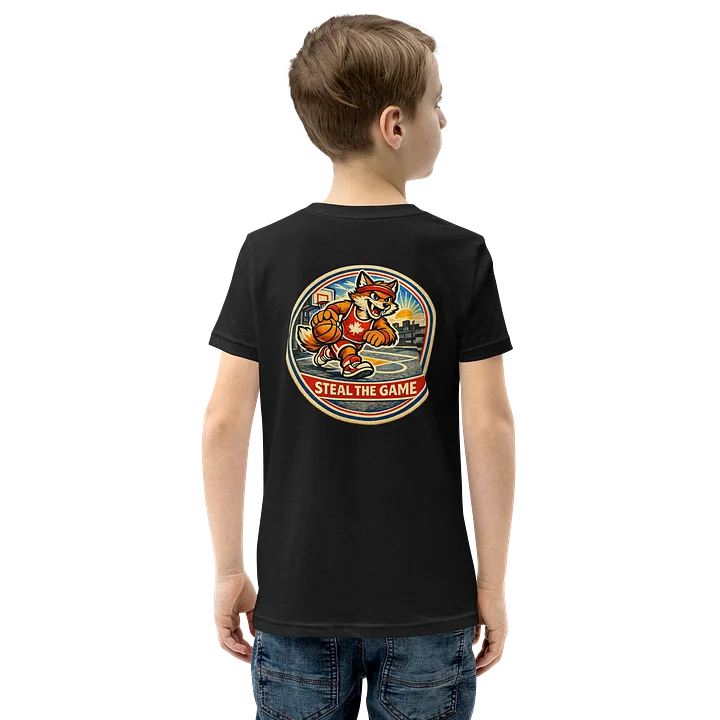 Fox Basketball Player T-Shirt for Kids | The Wild Games product image (2)