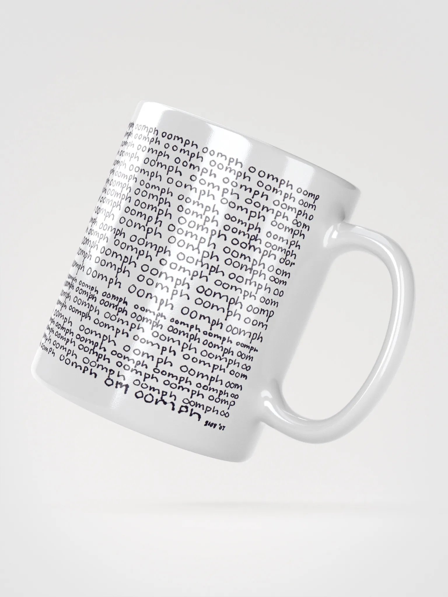 Oomph White Glossy Mug product image (3)