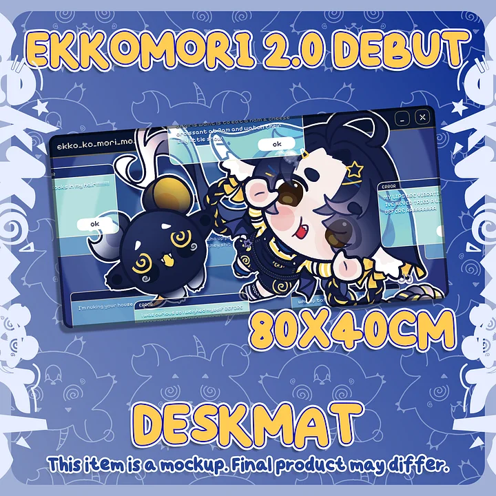 Ekkomori Debut Deskmat [PREORDER] product image (1)