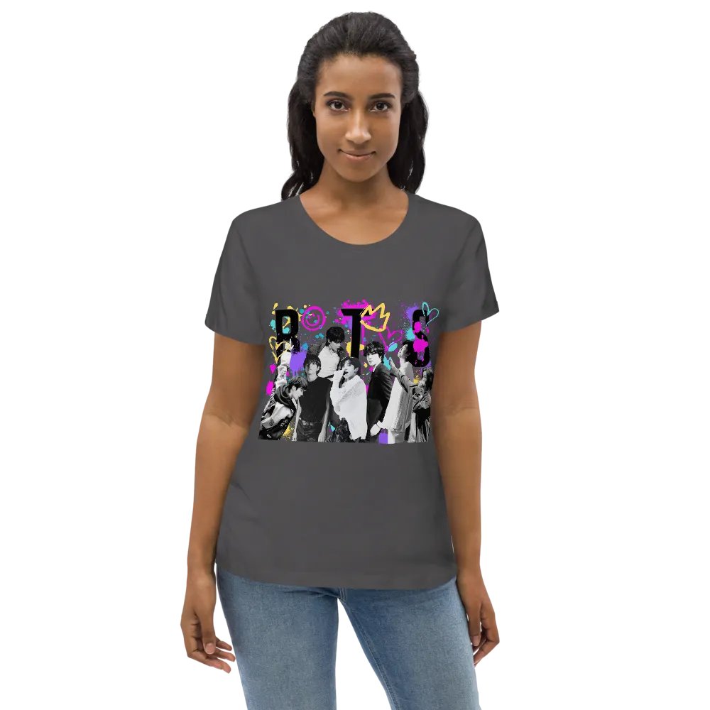 BTS Graffitti Stanley/Stella Women's Fitted Eco Tee product image (4)