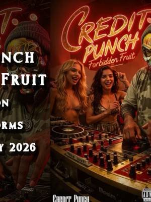 Credit Punch - Forbidden Fruit (OUT May 15th 2026) #Music #drumandbassbanger #creative #uk #usa