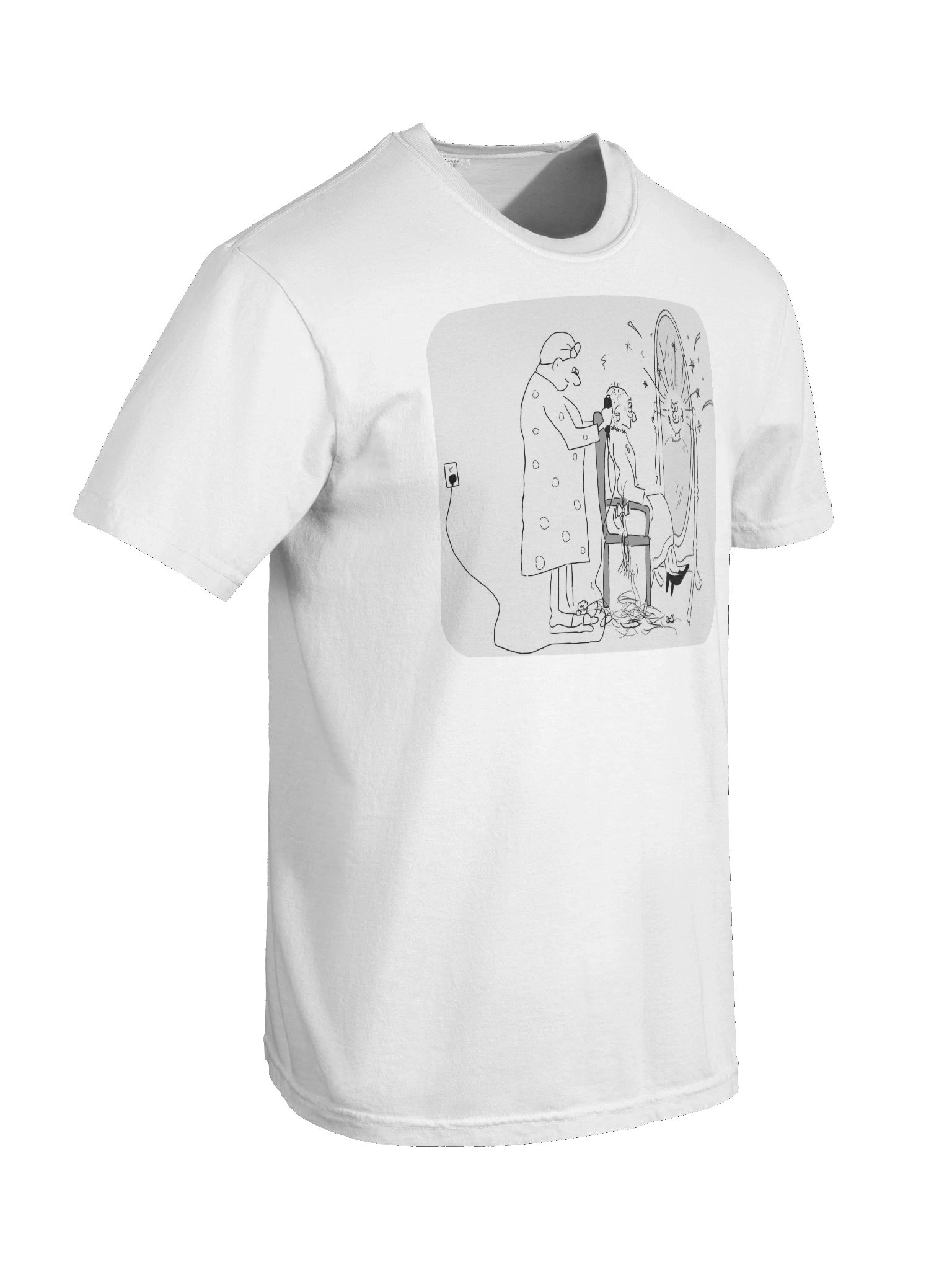 Newlywed Tradition Cartoon Tee product image (9)