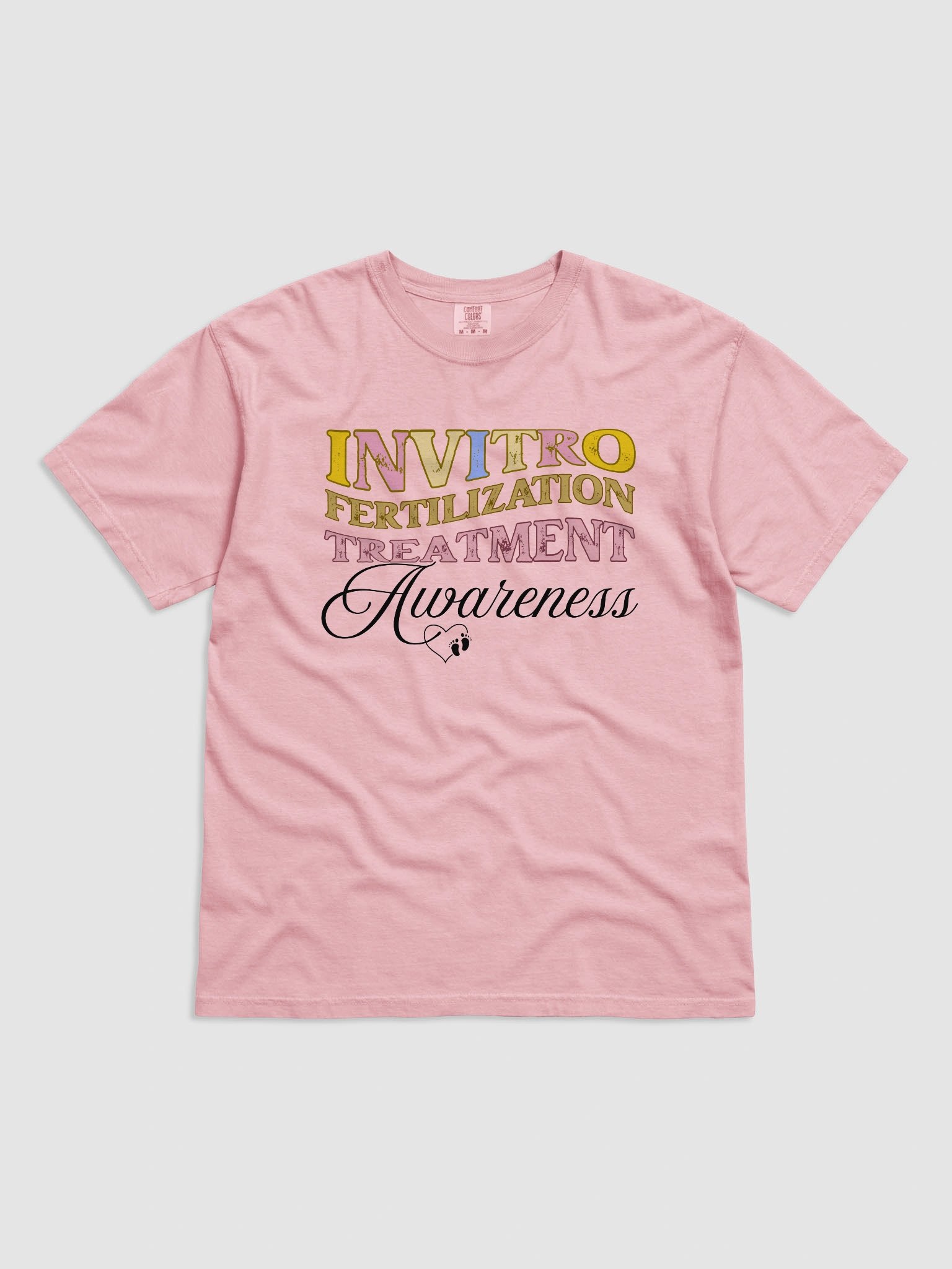 Invitro Fertilization Pregnancy Treatment Comfort Colors T-shirt product image (4)