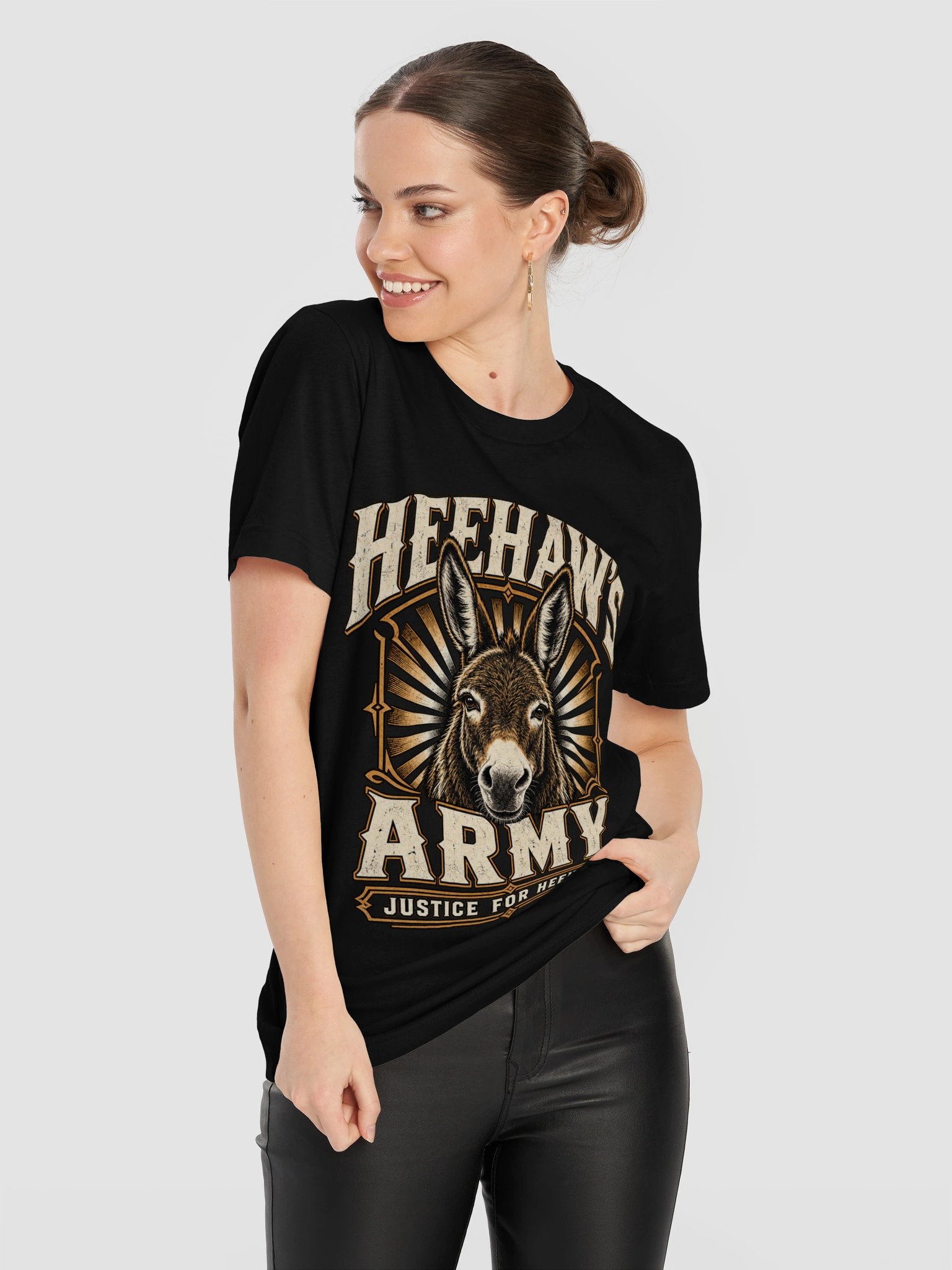 HeeHaw's Army Unisex Supersoft T-Shirt product image (4)