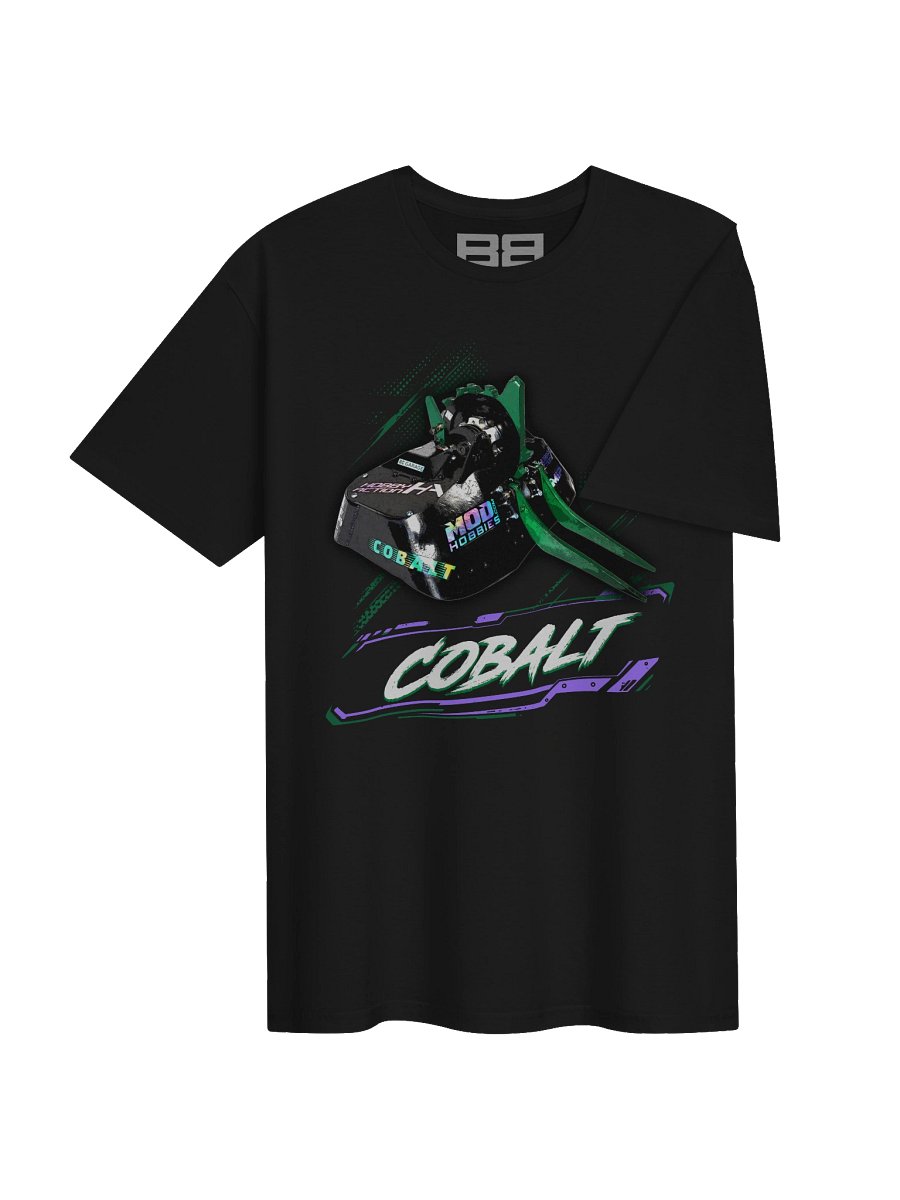 Cobalt - BattleBots Choose Your Champion! - Pro League 2026 Two-Sided Tee product image (8)
