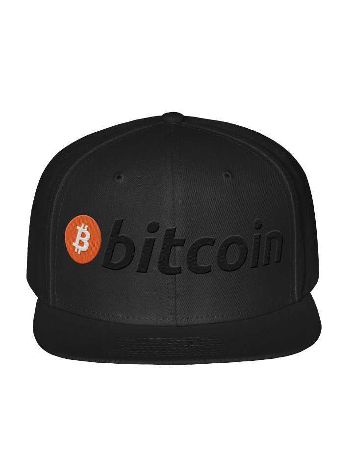 Bitcoin Hat Black product image (1)