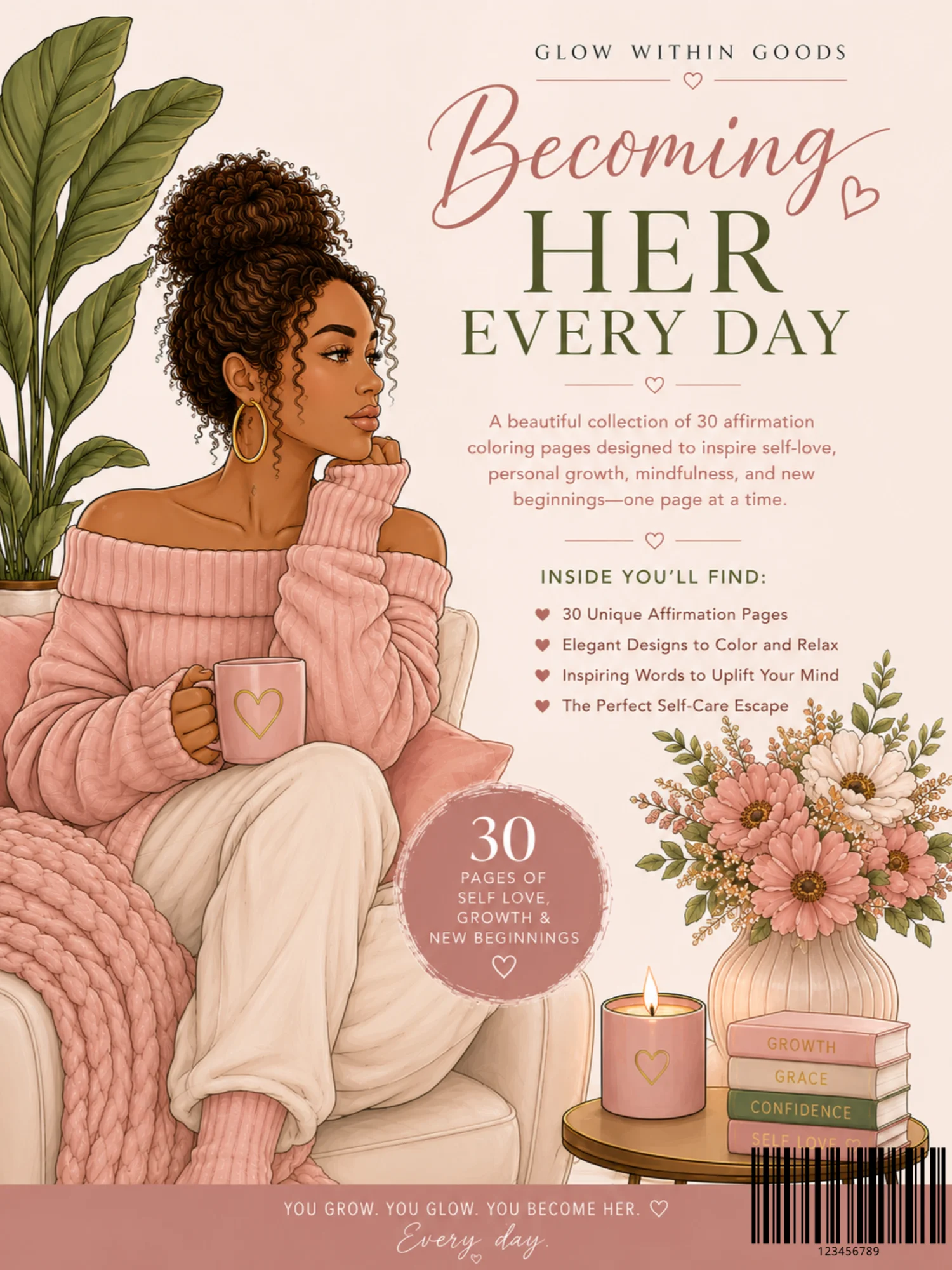 Becoming Her Every Day Coloring Book product image (6)
