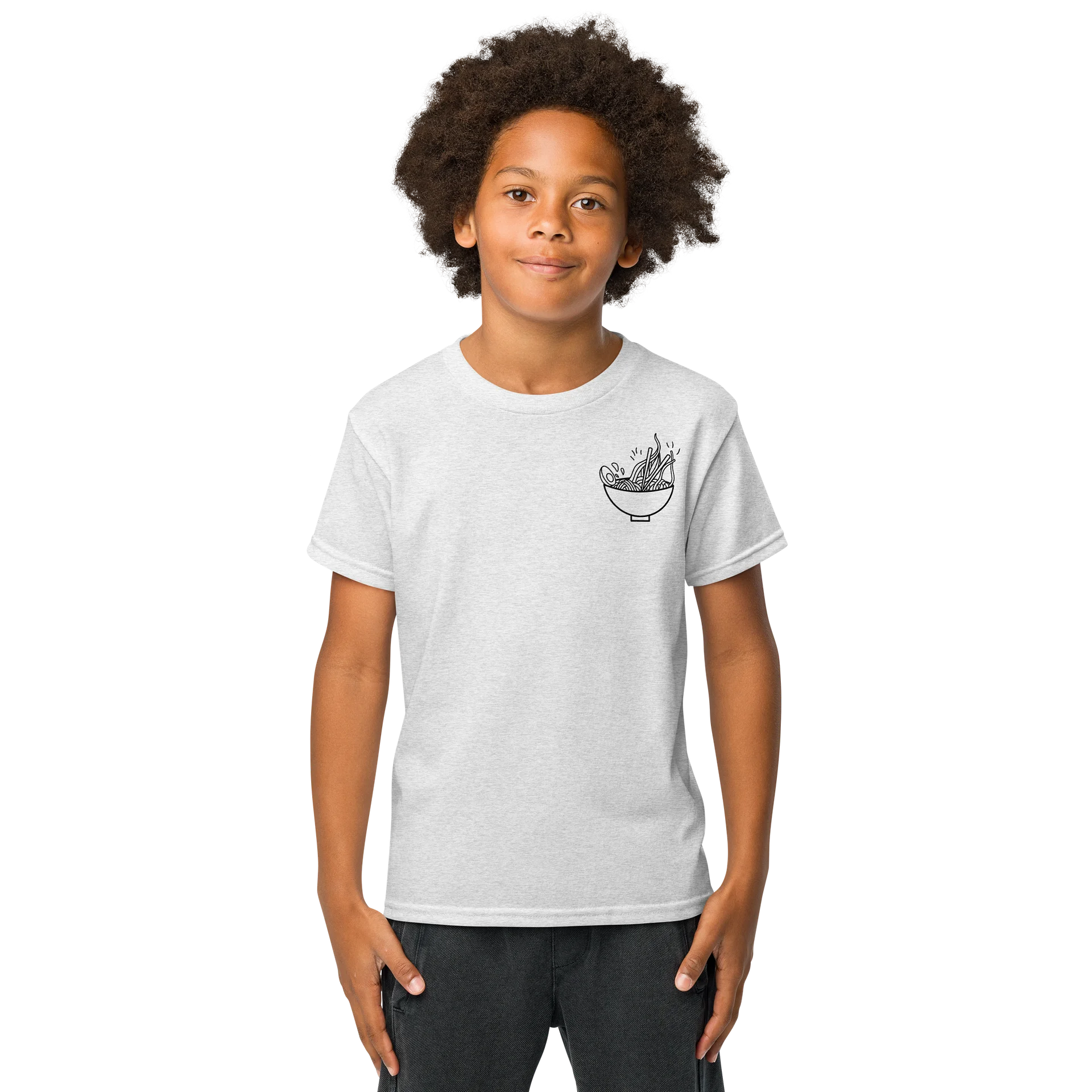 Youth Typography Comfort T-Shirt Light product image (1)