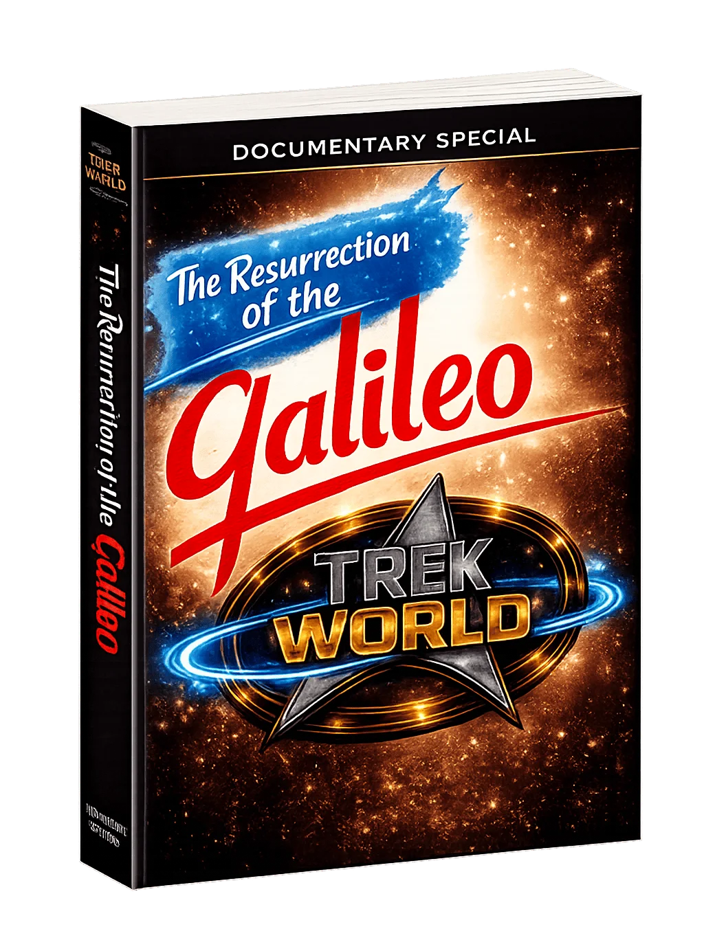 Pre-Order "The Resurrection of Star Trek's Galileo" Paperback book. product image (1)