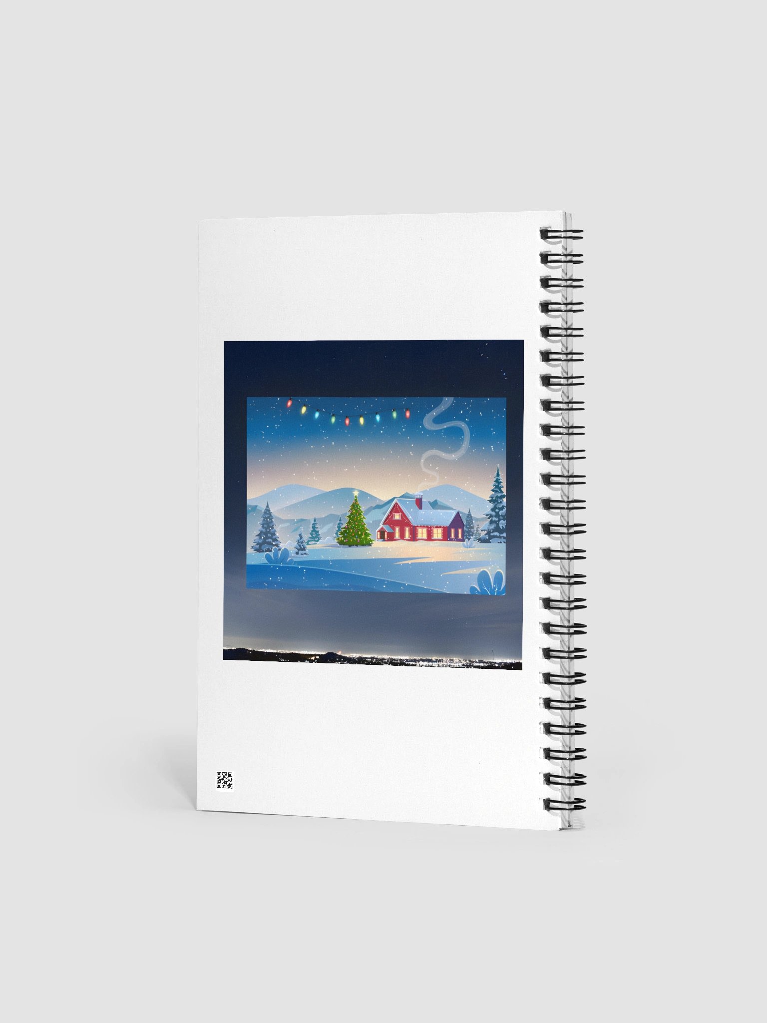 Christmas note book product image (2)