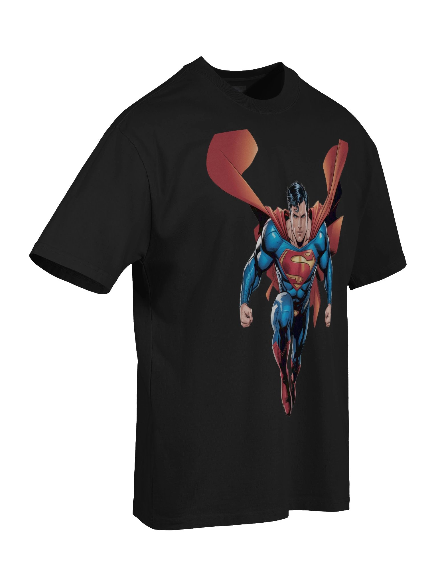 Superman Twilight Triumph Oversized Faded T-Shirt product image (8)