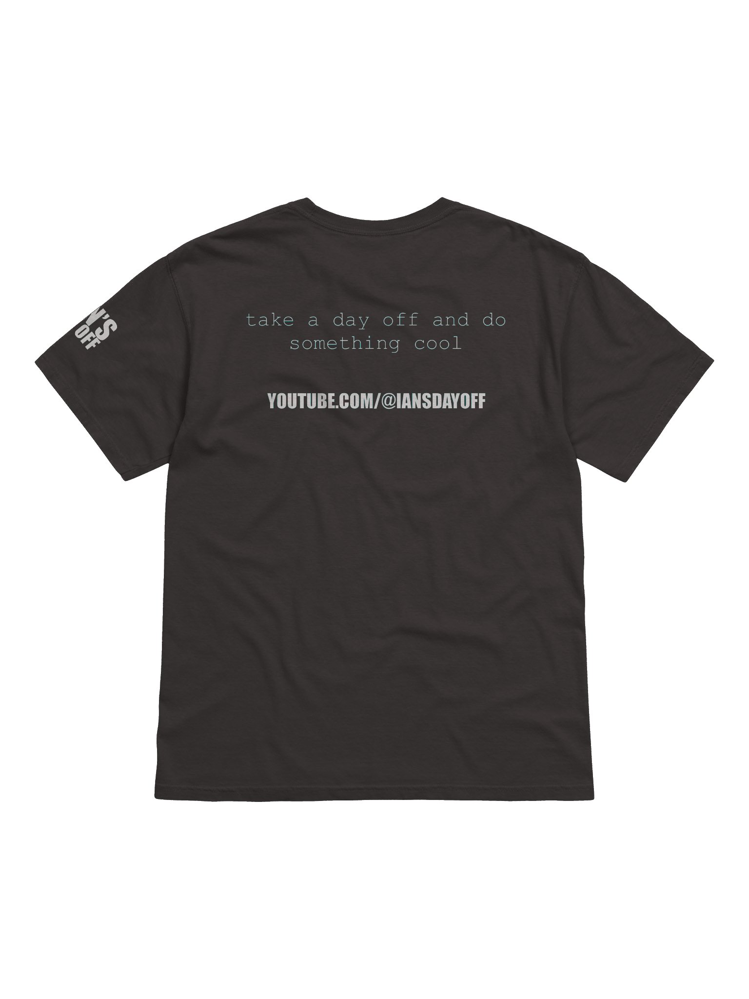Go Away Simple T-Shirt - Gray product image (2)