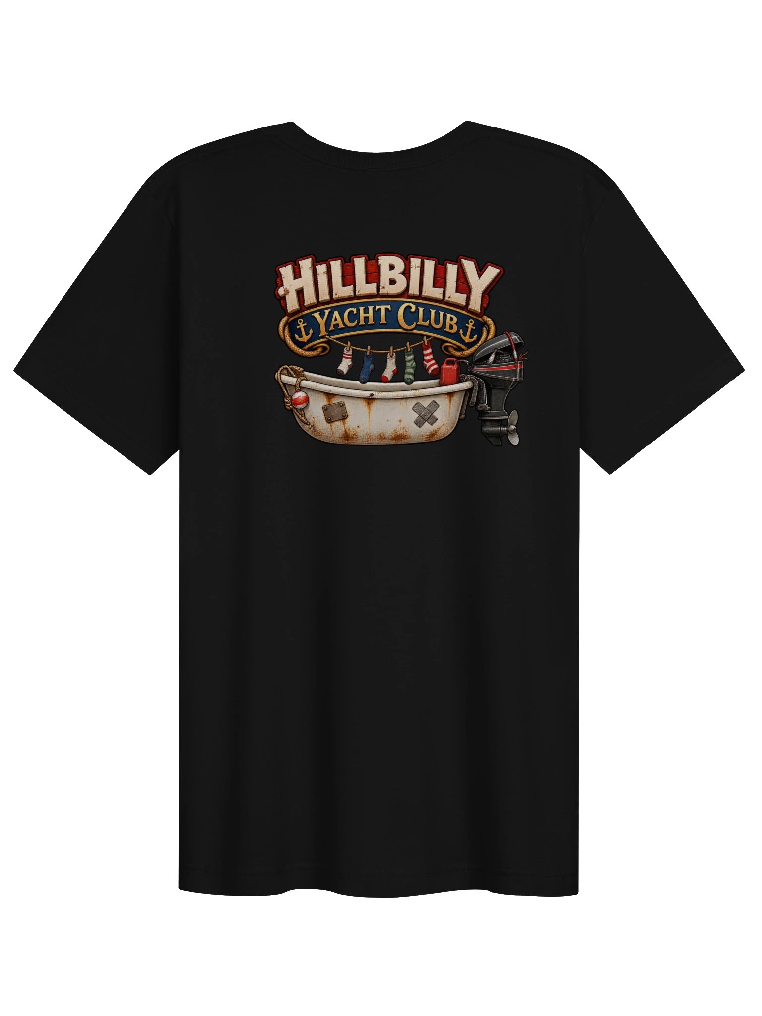 Hillbilly Yacht Club - Official Game Logo - Tee product image (4)