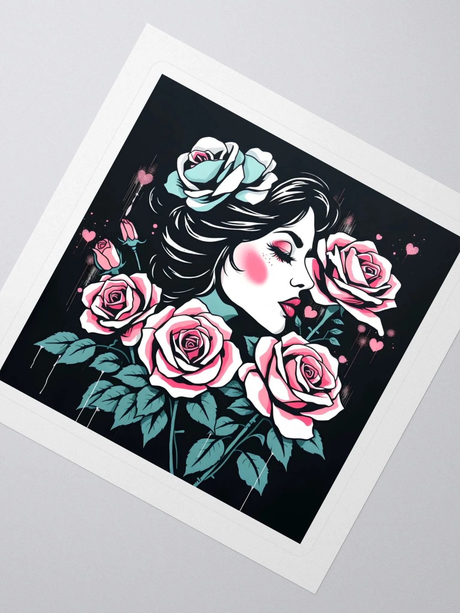 Romantic Rose Sticker Set product image (2)