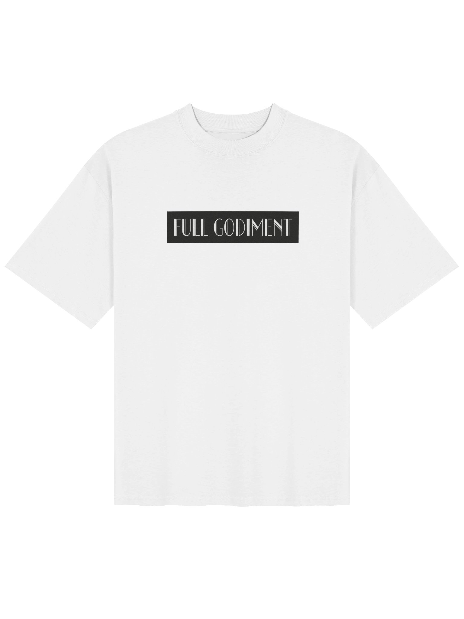 FULL GODIMENT Organic Oversized T-Shirt product image (2)